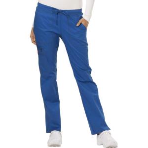 Gen Flex Scrubs for Women, Stretch Drawstring Cargo Pants for Women DK100(Royal)