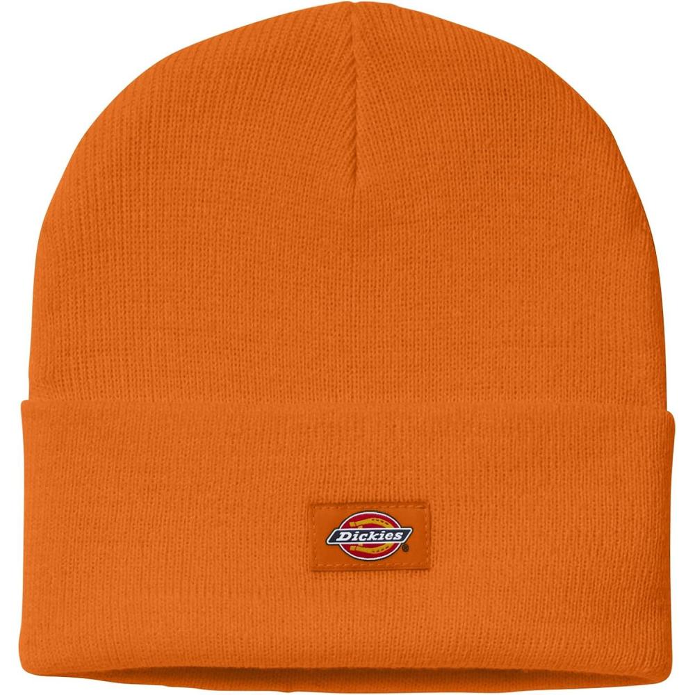image:imageDickies Mens Acrylic Cuffed Beanie HatNeon Orange