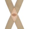 Dickies Men’s 1-1/4″ Solid Straight Clip Suspender – Adjustable Fit, Heavy-Duty Clips(Beige)