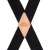 Dickies Men’s 1-1/4″ Solid Straight Clip Suspender – Adjustable Fit, Heavy-Duty Clips(Black)