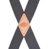Dickies Men’s 1-1/4″ Solid Straight Clip Suspender – Adjustable Fit, Heavy-Duty Clips(Charcoal)