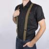 Dickies Men’s 1-1/4″ Solid Straight Clip Suspender – Adjustable Fit, Heavy-Duty Clips(Olive)