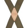 Dickies Men’s 1-1/4″ Solid Straight Clip Suspender – Adjustable Fit, Heavy-Duty Clips(Olive)