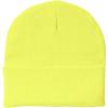 Dickies Mens Acrylic Cuffed Beanie Hat(Neon Yellow)