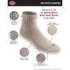 Dickies Men’s Dri-Tech Moisture Control Quarter Socks, Available in M-XXL (6, 12, 18 Pairs)(Solid Khaki (6 Pairs))