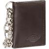 Dickies Men’s Trifold Chain Wallet(Brown)