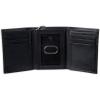 Dickies Men’s Trifold Chain Wallet(Dark Black)