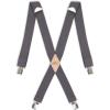Dickies Men’s 1-1/4″ Solid Straight Clip Suspender – Adjustable Fit, Heavy-Duty Clips(Charcoal)