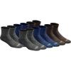 Grey/Blue/Brown (12 Pairs)