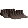 Solid Brown (12 Pairs)