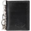 Dickies Men’s Trifold Chain Wallet(Black)