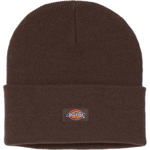 Dickies Mens Acrylic Cuffed Beanie Hat(Chocolate Brown)