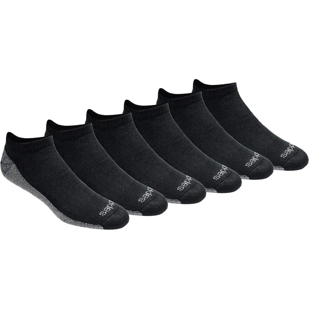 image:imageDickies Mens DriTech Moisture Control No ShowLow Cut Socks Available in MXXL 6 12 PairsBlack 6 Pairs