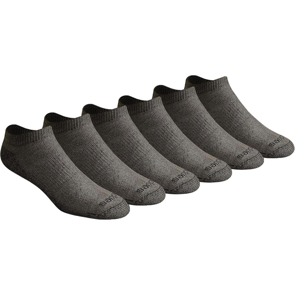 image:imageDickies Mens DriTech Moisture Control No ShowLow Cut Socks Available in MXXL 6 12 PairsCharcoal 6 Pairs