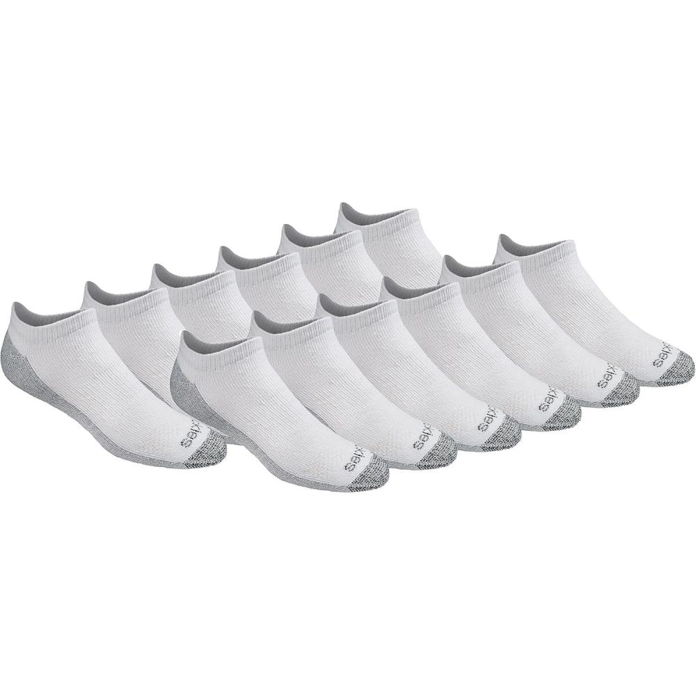 image:imageDickies Mens DriTech Moisture Control No ShowLow Cut Socks Available in MXXL 6 12 PairsWhite 12 Pairs