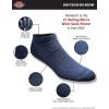 Dickies Men’s Dri-Tech Moisture Control No Show/Low Cut Socks, Available in M-XXL (6, 12 Pairs)(Denim (6 Pairs))