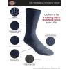 Dickies Men’s Dri-tech Moisture Control Max Full Cushion Crew Socks, Available in M-xl (6, 12 Pairs)(Navy Marl (6 Pairs))