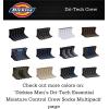 Dickies Men’s Dri-tech Original Moisture Control Crew Socks, Available in M-xxl (6, 12, 18 Pairs)(Black (12 Pairs))