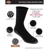 Dickies Men’s Dri-tech Original Moisture Control Crew Socks, Available in M-xxl (6, 12, 18 Pairs)(Copper Black (6 Pairs))