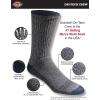 Dickies Men’s Dri-tech Original Moisture Control Crew Socks, Available in M-xxl (6, 12, 18 Pairs)(Heathered Colors (6 Pairs))