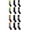 Dickies Men’s Dri-tech Original Moisture Control Crew Socks, Available in M-xxl (6, 12, 18 Pairs)(Hi-vis Asst. (12 Pairs))