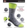 Dickies Men’s Dri-tech Original Moisture Control Crew Socks, Available in M-xxl (6, 12, 18 Pairs)(Hi-vis Yellow Black (6 Pairs))