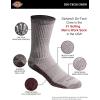 Dickies Men’s Dri-tech Original Moisture Control Crew Socks, Available in M-xxl (6, 12, 18 Pairs)(Natural Twist Assort (6 Pairs))