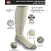 Dickies Men’s Light Compression Comfort Over-The-Calf Socks, Available in M-XXL (2, 4 Pairs)(Khaki (2 Pairs))