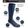 Dickies Men’s Light Compression Comfort Over-The-Calf Socks, Available in M-XXL (2, 4 Pairs)(Navy (2 Pairs))
