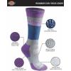 Dickies Women’s Dri-Tech Fashion Moisture Control Crew Socks (6, 12 Pairs)(Blue Mountain (6 Pairs))