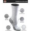 Dickies Women’s Dri-Tech Fashion Moisture Control Crew Socks (6, 12 Pairs)(Grey Fashion (6 Pairs))