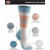 Dickies Women’s Dri-Tech Fashion Moisture Control Crew Socks (6, 12 Pairs)(Oatmeal Assorted (12 Pairs))