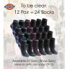 Dickies Women’s Dri-tech Moisture Wicking Quarter Socks (6 & 12 Pairs)(Black Assorted (12 Pairs))
