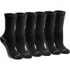 Black Solid (6 Pairs)