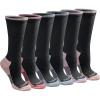Black With Bluish (6 Pairs)