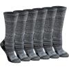Black Marl (6 Pairs)
