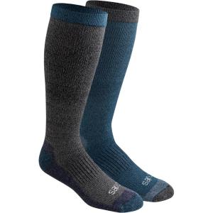 Dickies Men’s Light Compression Comfort Over-The-Calf Socks, Available in M-XXL (2, 4 Pairs)(Navy Marl (2 Pairs))