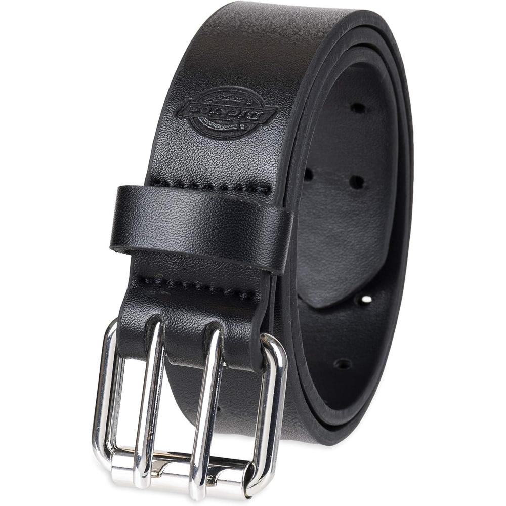 image:imageDickies Boys Leather Double Prong BeltBlack