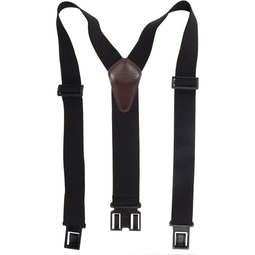image:imageDickies Mens Belt Clip Stretch Suspenders  Adjustable Fit for Work or Casual WearBlack
