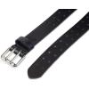 Dickies Boy’s Leather Double Prong Belt(Black)
