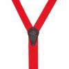 Dickies Men’s Belt Clip Stretch Suspenders – Adjustable Fit for Work or Casual Wear(Red)