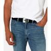 Dickies Men’s Cotton Web Belt With Military Logo Buckle(Dark Navy)