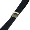 Dickies Men’s Cotton Web Belt With Military Logo Buckle(Dark Navy)