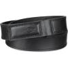 Dickies Men’s Dickies Unisex Leather Mechanic No-Scratch Work Belt – Buckleless, Snap-On Belt(Black)