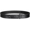Dickies Men’s Dickies Unisex Leather Mechanic No-Scratch Work Belt – Buckleless, Snap-On Belt(Black)