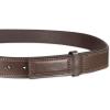 Dickies Men’s Dickies Unisex Leather Mechanic No-Scratch Work Belt – Buckleless, Snap-On Belt(Brown)