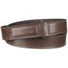 Dickies Men’s Dickies Unisex Leather Mechanic No-Scratch Work Belt – Buckleless, Snap-On Belt(Brown)