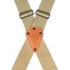 Dickies Men’s Industrial Strength Suspenders – Heavy-Duty Clip-On Support(Khaki)