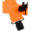 Dickies Men’s Industrial Strength Suspenders – Heavy-Duty Clip-On Support(Neon Orange)