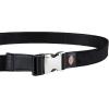 Dickies Women’s Adjustable Fit Fabric Web Streetwear Belt with Speed Clip Buckle(Black Cord)